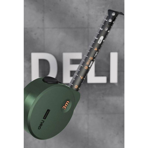 Рулетка Home Series Green HT8316L 3м х 16мм, эксклюзивный дизайн, корпус - высококачественный софттач пластик