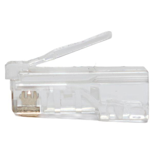 Коннектор/ Коннектор RJ-45 TERACOM PRO неэкранированный 8P8C 30мкд Cat.5E универсальный (упак.10шт)