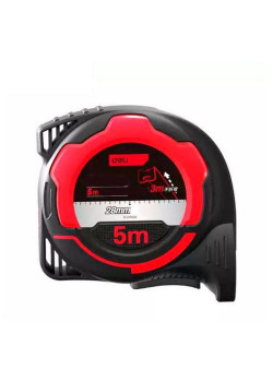 Рулетка Deli DL370528  5м*28мм, метрическая