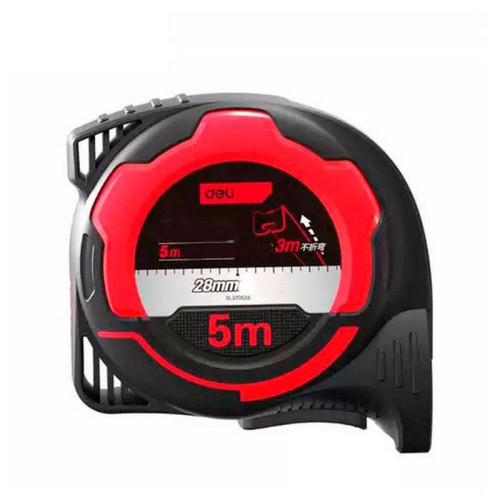 Рулетка Deli DL370528  5м*28мм, метрическая