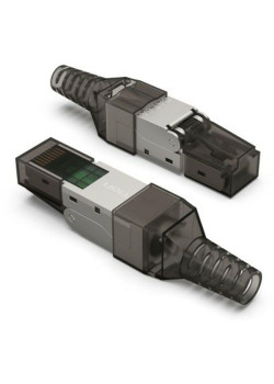 Разъем Vention полевой заделки RJ-45 (8P8C) под витую пару, для одножильного кабеля кат. 6а