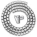 Кабельный органайзер Buro BHP CG252S Spiral Hose 25x2000mm Silver