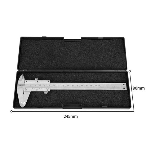 Штангенциркуль Deli DL92150 150мм, метрическая шкала