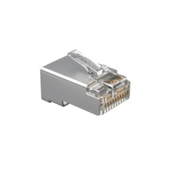 Коннектор/ Коннектор RJ-45 CAT6 экранированный