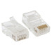 Коннектор/ Коннектор RJ-45 TERACOM PRO неэкранированный 8P8C 30мкд Cat.5E универсальный (упак.10шт)