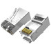 Коннектор Vention RJ45 (8p8c), FTP, cat. 6A, под витую пару, экранированный (10шт.) Коннектор Vention RJ45 (8p8c), FTP, cat. 6A, под витую пару, экранированный (10шт.)