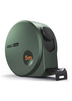 Рулетка Home Series Green HT8519L 5м х 19мм, эксклюзивный дизайн, корпус - высококачественный софттач пластик