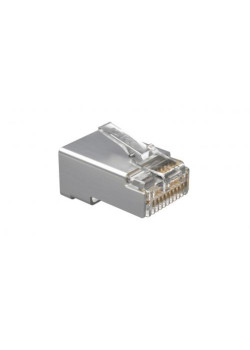 Коннектор/ Коннектор RJ-45 CAT5E экранированный