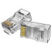 Коннектор Vention RJ45 (8p8c), cat. 6, под витую пару (10шт.) Коннектор Vention RJ45 (8p8c), cat. 6, под витую пару (10шт.)