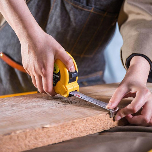 Рулетка Deli DL9010B 10м*25мм, метрическая, ударопрочный корпус