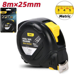 Рулетка Deli DL9008P  8м*25мм