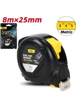 Рулетка Deli DL9008P  8м*25мм