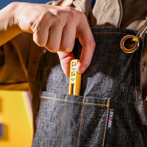 Индикаторная отвертка-тестер напряжения цифровая Deli DL8003 (12-250 В)