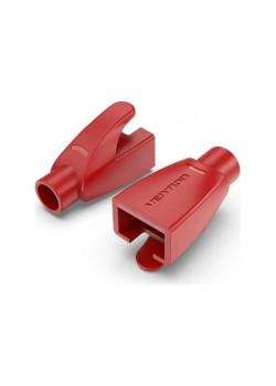 Колпачки изолирующие Vention для разъемов RJ-45 (50шт.) - Красный