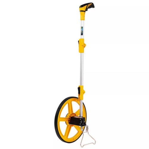 Измерительное колесо с механическим счетчиком (курвиметр) Deli DL330112 диаметр 300мм, точность ±0,5%, значение деления 0,1 мм, складная конструкция