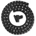 Кабельный органайзер Buro BHP CG252B Spiral Hose 25x2000mm Black