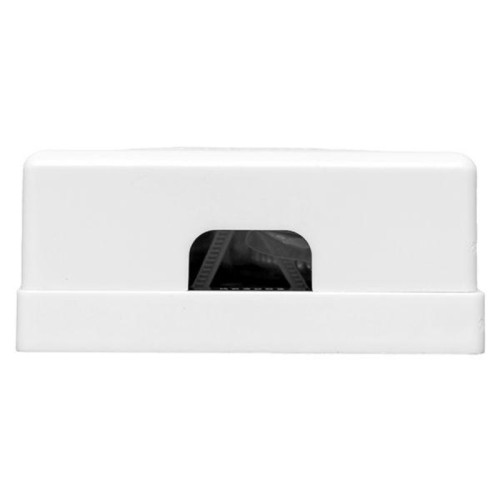 Розетка настенная/ Розетка настенная TERACOM Cat.5E неэкранированная 2 порта RJ-45 Dual IDC белая