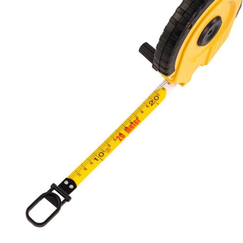 Мерная лента Deli DL9830ZY 30м x 14.5мм, ударопрочный корпус, полотно из стекловолокна и ПВХ
