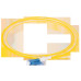 Оптический пигтейл, (SM), 9/125 (OS2), LC/UPC, LSZH, 1,5м