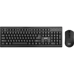 Набор клавиатура+мышь/ Беспроводной набор (клав+мышь) ACER OKR120 Wireless 2.4G combo set black