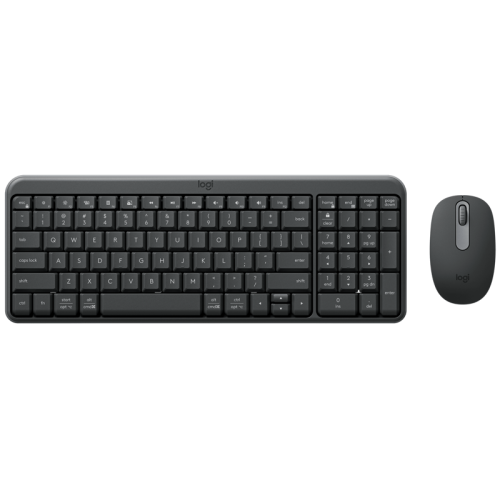 Комплект (клавиатура + мышь)/ Logitech Wireless MK250 Compact Bluetooth Wireless Combo-GRAPHITE