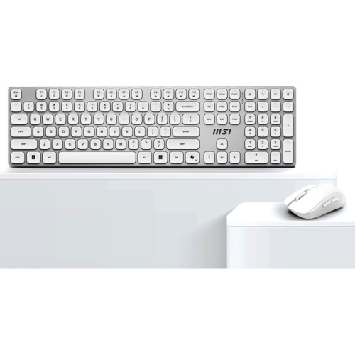 Комплект (клавиатура + мышь)/ FORGE K210 W COMBO WHITE RU