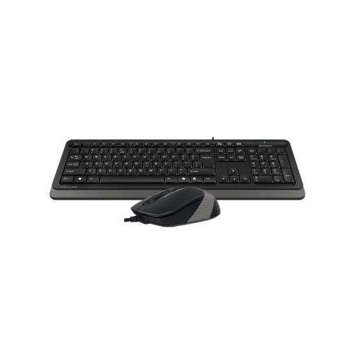 Клавиатура + мышь A4Tech Fstyler F1010 клав:черный/серый мышь:черный/серый USB Multimedia (F1010 GRE F1010 GREY