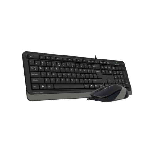 Клавиатура + мышь A4Tech Fstyler F1010 клав:черный/серый мышь:черный/серый USB Multimedia (F1010 GRE F1010 GREY