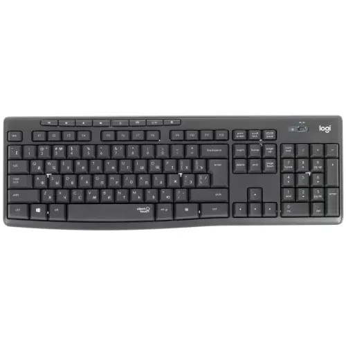 Комплект (клавиатура + мышь)/ Logitech Wireless  MK295 Silent Combo GRAPHITE  Retail