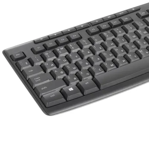 Комплект (клавиатура + мышь)/ Logitech Wireless  MK295 Silent Combo GRAPHITE  Retail
