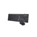 Клавиатура + мышь A4Tech KRS-8372 клав:черный мышь:черный USB