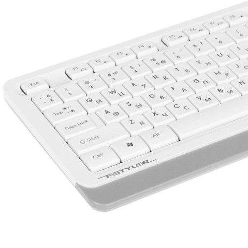 Клавиатура + мышь A4Tech Fstyler F1010 клав:белый/серый мышь:белый/серый USB Multimedia (F1010 WHITE Клавиатура + мышь A4Tech Fstyler F1010 клав:белый/серый мышь:белый/серый USB Multimedia (F1010 WHITE