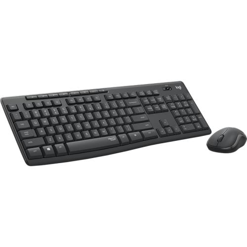 Комплект (клавиатура + мышь) Logitech Wireless  MK295 Silent Combo GRAPHITE  Retail