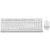 Клавиатура + мышь A4Tech Fstyler FG1010 клав:белый/серый мышь:белый/серый USB беспроводная Multimedi