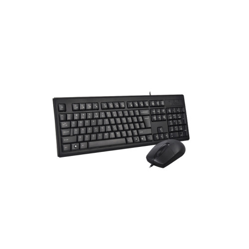 Клавиатура + мышь A4Tech KRS-8372 клав:черный мышь:черный USB