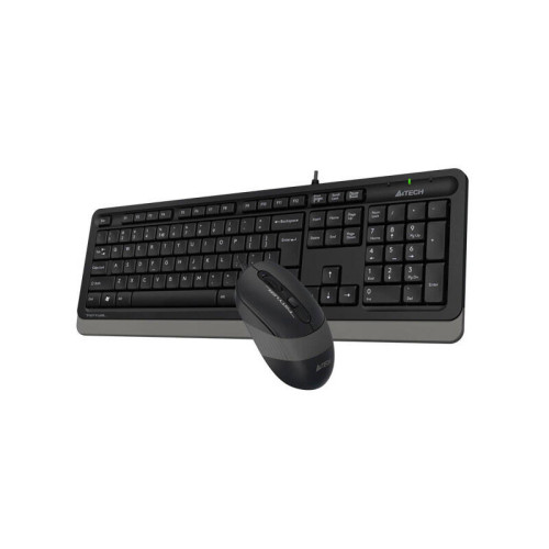 Клавиатура + мышь A4Tech Fstyler F1010 клав:черный/серый мышь:черный/серый USB Multimedia (F1010 GRE F1010 GREY