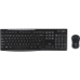 Комплект (клавиатура + мышь)/ Logitech Wireless Desktop MK270 (USB, FM, keyboard:2xAAA, mouse:optical, 1000dpi, 3btn+Roll, 1xAA) Retail