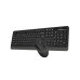 Клавиатура + мышь A4Tech Fstyler FG1010 клав:черный/серый мышь:черный/серый USB беспроводная Multime FG1010 GREY