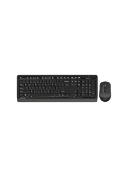 Клавиатура + мышь A4Tech Fstyler FG1010 клав:черный/серый мышь:черный/серый USB беспроводная Multime FG1010 GREY
