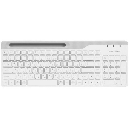 Клавиатура + мышь A4Tech Fstyler FB2535C клав:белый/серый мышь:белый/серый USB беспроводная Bluetoot Клавиатура + мышь A4Tech Fstyler FB2535C клав:белый/серый мышь:белый/серый USB беспроводная Bluetoot