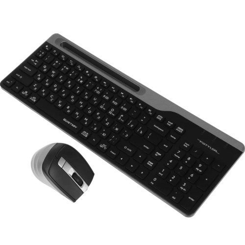 Клавиатура + мышь A4Tech Fstyler FB2535C клав:черный/серый мышь:черный/серый USB беспроводная Blueto