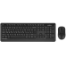 Клавиатура + мышь A4Tech Fstyler FG1012 клав:черный/серый мышь:черный USB беспроводная Multimedia (F