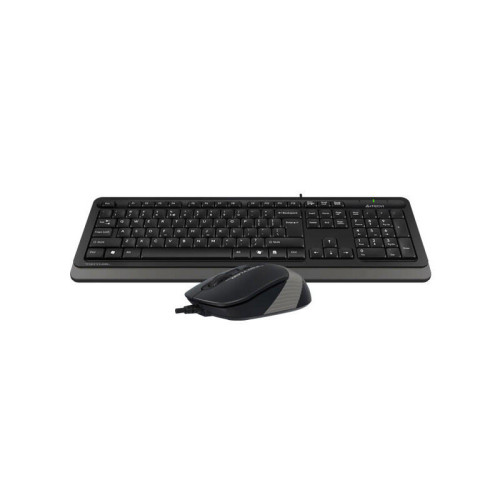 Клавиатура + мышь A4Tech Fstyler F1010 клав:черный/серый мышь:черный/серый USB Multimedia (F1010 GRE F1010 GREY