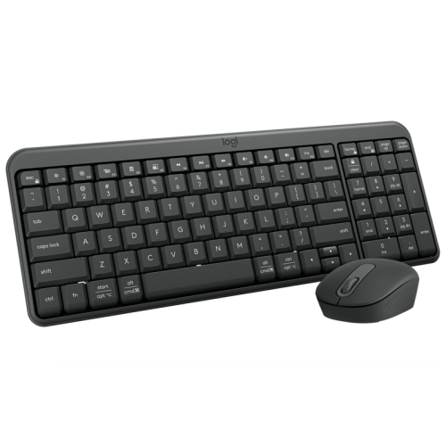 Комплект (клавиатура + мышь)/ Logitech Wireless MK250 Compact Bluetooth Wireless Combo-GRAPHITE