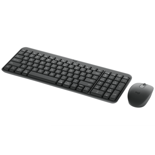 Комплект (клавиатура + мышь)/ Logitech Wireless MK250 Compact Bluetooth Wireless Combo-GRAPHITE