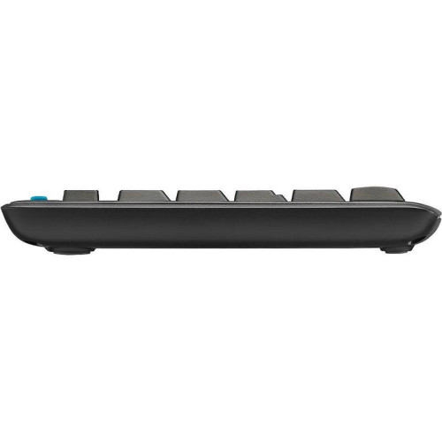 Комплект клавиатура и мышь Logitech Комплект беспроводной Logitech MK275  920-008535  клавиатура черная, 112 клавиш с защитой от воды, мышь черная, оптическая, 1000dpi, 3 кнопки, 2.4GHz, USB-ресивер