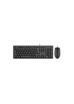 Клавиатура + мышь A4Tech KK-3330S клав:черный мышь:черный USB (KK-3330S USB (BLACK))