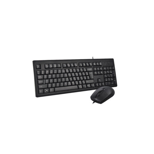 Клавиатура + мышь A4Tech KRS-8372 клав:черный мышь:черный USB