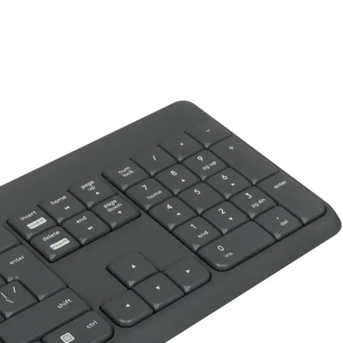 Комплект (клавиатура + мышь)/ Logitech Wireless Desktop MK235 Grey Retail