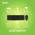 Набор клавиатура+мышь/ Проводной набор (клав+мышь) ACER OMW141 Wired USB combo set wired black